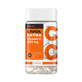 Livol Extra C 400 mg – Košļājamais C vitamīns imunitātei (50 pastilas)